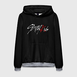 Толстовка-худи мужская STRAY KIDS, цвет: 3D-меланж