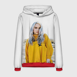 Толстовка-худи мужская BILLIE EILISH, цвет: 3D-красный