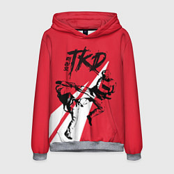 Толстовка-худи мужская Taekwondo, цвет: 3D-меланж
