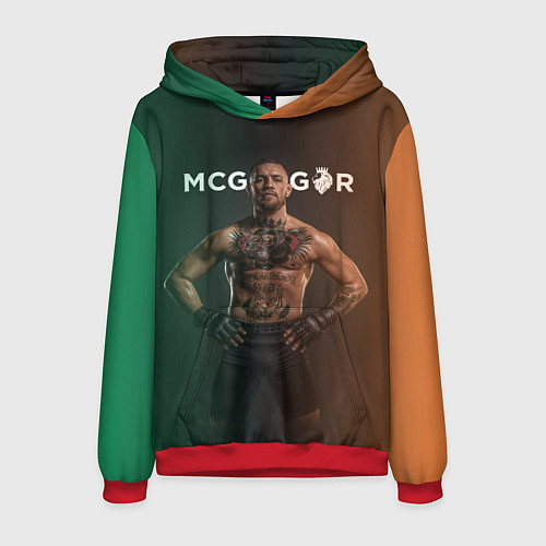 Мужская толстовка Conor McGregor / 3D-Красный – фото 1