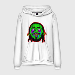 Толстовка-худи мужская Post Malone, цвет: 3D-белый