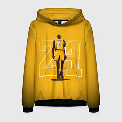 Толстовка-худи мужская Kobe Bryant, цвет: 3D-черный