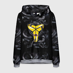 Толстовка-худи мужская Los Angeles LakersKobe Bryan, цвет: 3D-меланж