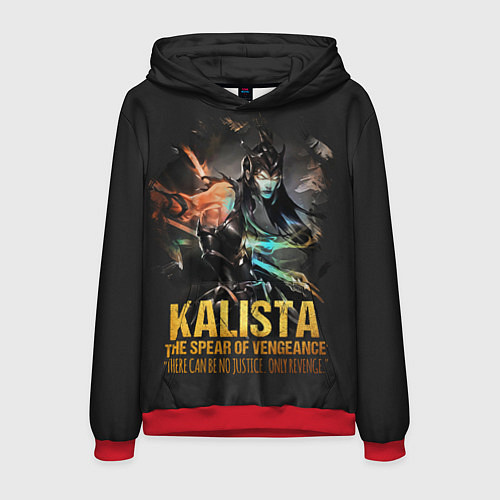 Мужская толстовка Kalista / 3D-Красный – фото 1