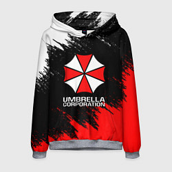 Толстовка-худи мужская UMBRELLA CORP, цвет: 3D-меланж