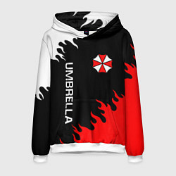 Толстовка-худи мужская UMBRELLA CORP, цвет: 3D-белый