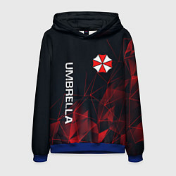 Толстовка-худи мужская UMBRELLA CORP, цвет: 3D-синий