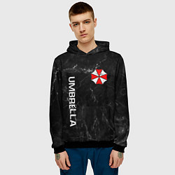 Толстовка-худи мужская UMBRELLA CORP, цвет: 3D-черный — фото 2