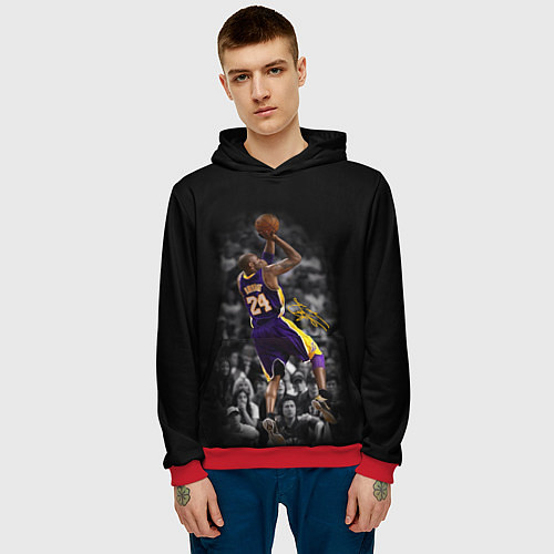 Мужская толстовка KOBE BRYANT / 3D-Красный – фото 3