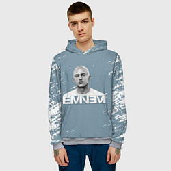 Толстовка-худи мужская EMINEM, цвет: 3D-меланж — фото 2