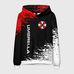 Толстовка-худи мужская UMBRELLA CORPORATION, цвет: 3D-белый