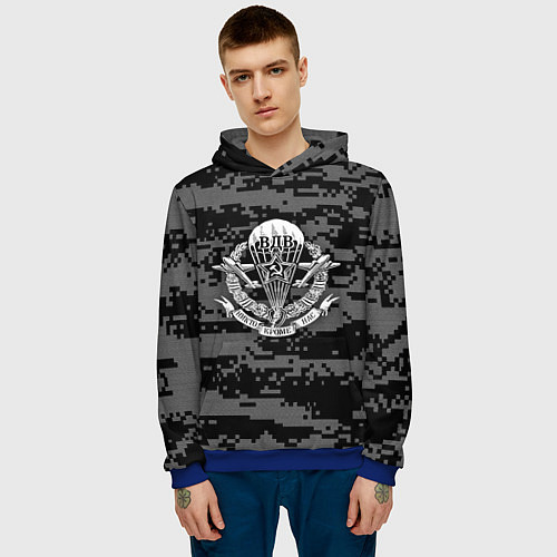 Мужская толстовка ВДВ СССР / 3D-Синий – фото 3