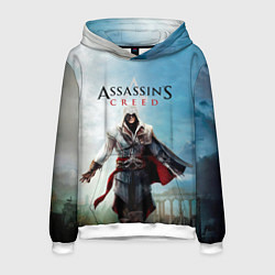 Толстовка-худи мужская Assassins Creed, цвет: 3D-белый