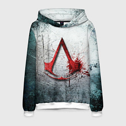 Толстовка-худи мужская Assassins Creed, цвет: 3D-белый