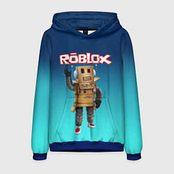 Толстовка-худи мужская ROBLOX, цвет: 3D-синий