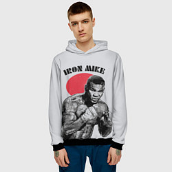 Толстовка-худи мужская Iron Mike, цвет: 3D-черный — фото 2