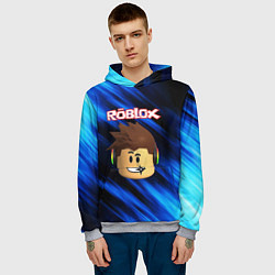 Толстовка-худи мужская ROBLOX, цвет: 3D-меланж — фото 2