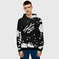 Толстовка-худи мужская Stray Kids, цвет: 3D-черный — фото 2