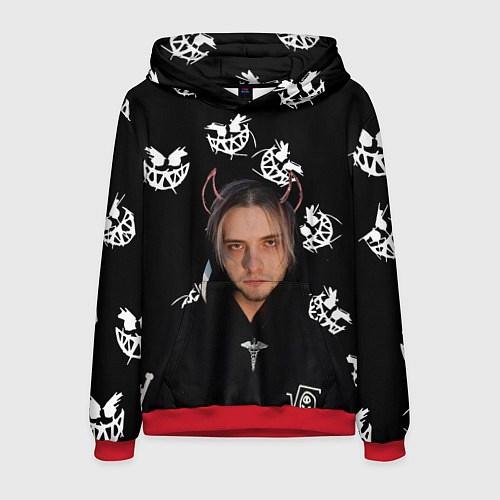 Мужская толстовка PYROKINESIS / 3D-Красный – фото 1