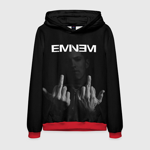 Мужская толстовка EMINEM / 3D-Красный – фото 1