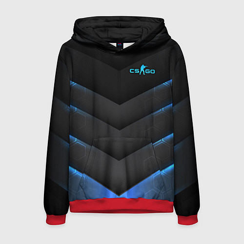 Мужская толстовка Counter-Strike / 3D-Красный – фото 1