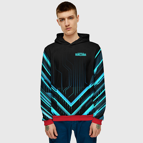Мужская толстовка Legends of Runeterra / 3D-Красный – фото 3