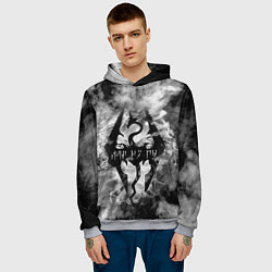Толстовка-худи мужская THE ELDER SCROLLS, цвет: 3D-меланж — фото 2