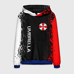 Толстовка-худи мужская RESIDENT EVIL UMBRELLA, цвет: 3D-синий