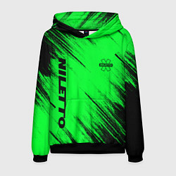 Толстовка-худи мужская Niletto, цвет: 3D-черный
