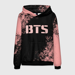 Толстовка-худи мужская BTS, цвет: 3D-черный