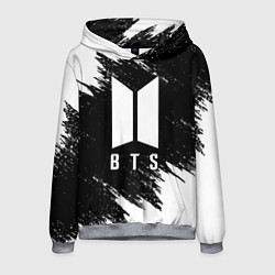 Толстовка-худи мужская BTS, цвет: 3D-меланж