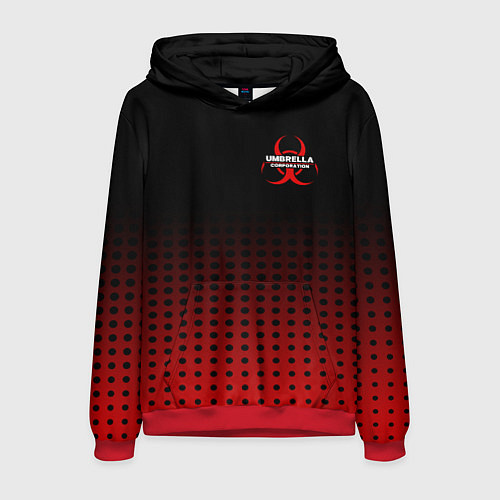 Мужская толстовка Umbrella / 3D-Красный – фото 1
