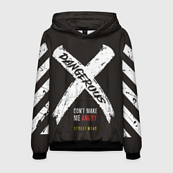 Толстовка-худи мужская Off-White: Dangerous, цвет: 3D-черный