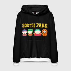 Толстовка-худи мужская South Park, цвет: 3D-белый