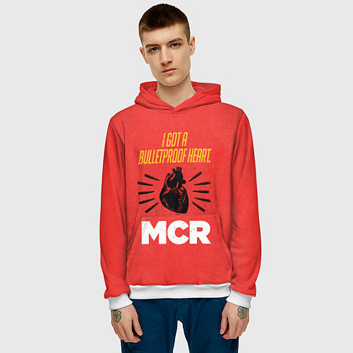 Мужская толстовка MCR / 3D-Белый – фото 3