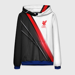 Толстовка-худи мужская Liverpool F C, цвет: 3D-синий