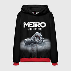 Толстовка-худи мужская METRO EXODUS, цвет: 3D-красный