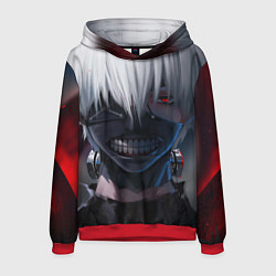 Толстовка-худи мужская TOKYO GHOUL, цвет: 3D-красный