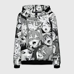 Толстовка-худи мужская АХЕГАО, цвет: 3D-черный