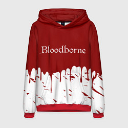 Толстовка-худи мужская Bloodborne, цвет: 3D-красный