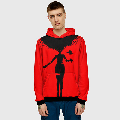 Мужская толстовка Dead by Daylight / 3D-Черный – фото 3