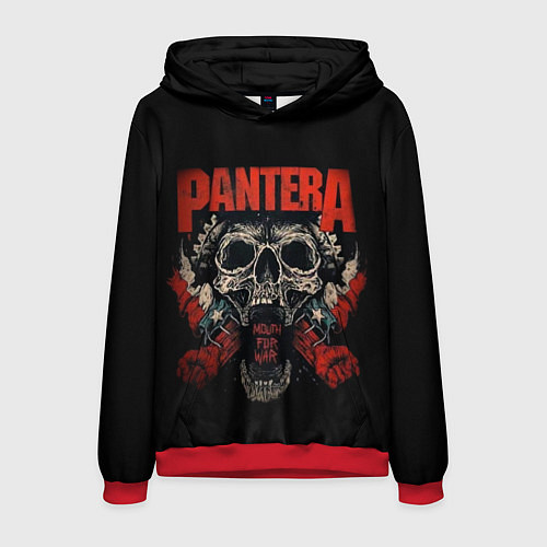 Мужская толстовка Pantera / 3D-Красный – фото 1