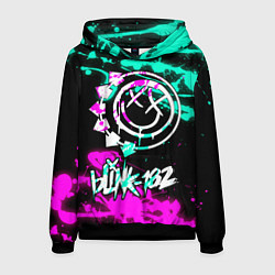 Толстовка-худи мужская Blink-182 6, цвет: 3D-черный