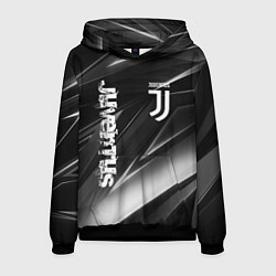 Толстовка-худи мужская JUVENTUS, цвет: 3D-черный