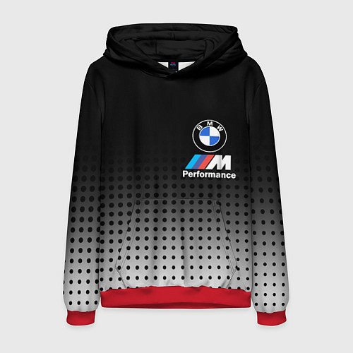 Мужская толстовка BMW / 3D-Красный – фото 1