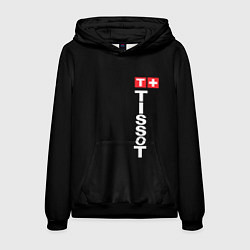 Толстовка-худи мужская Tissot, цвет: 3D-черный