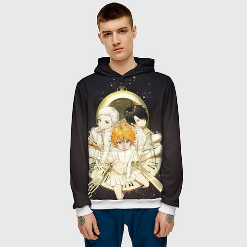 Мужская толстовка Обещанный Неверленд / 3D-Белый – фото 3