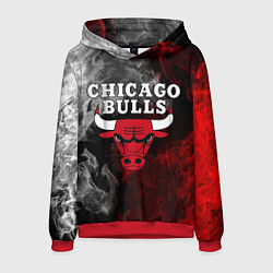 Толстовка-худи мужская CHICAGO BULLS, цвет: 3D-красный