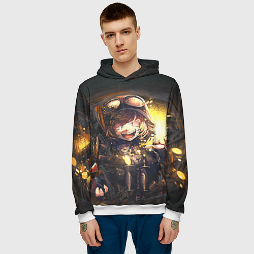 Мужская толстовка Tanya / 3D-Белый – фото 3