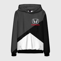 Толстовка-худи мужская HONDA, цвет: 3D-черный